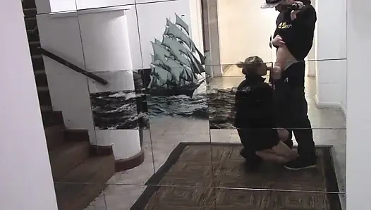 Cute Girls Get WILD on Vacation and Sucks and Fucks Everywhere