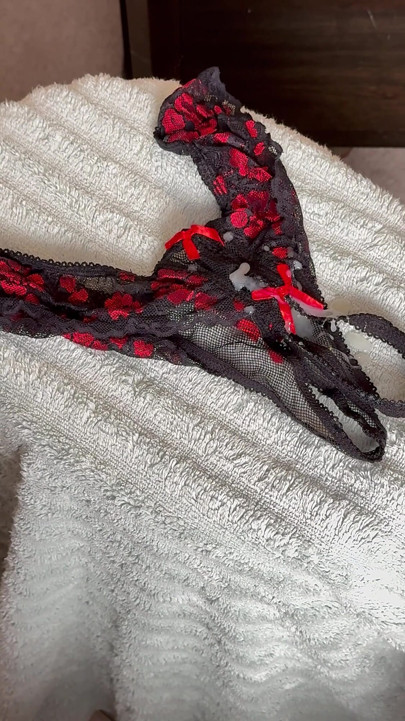 Cum on Wife’s Panties 11