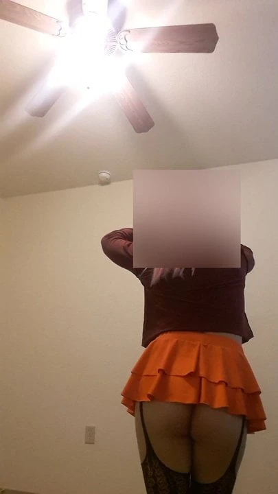 Crossdressing sissy femboy first time