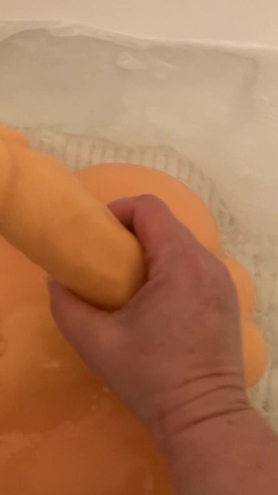 Bath time Cleaning my toy , doll
