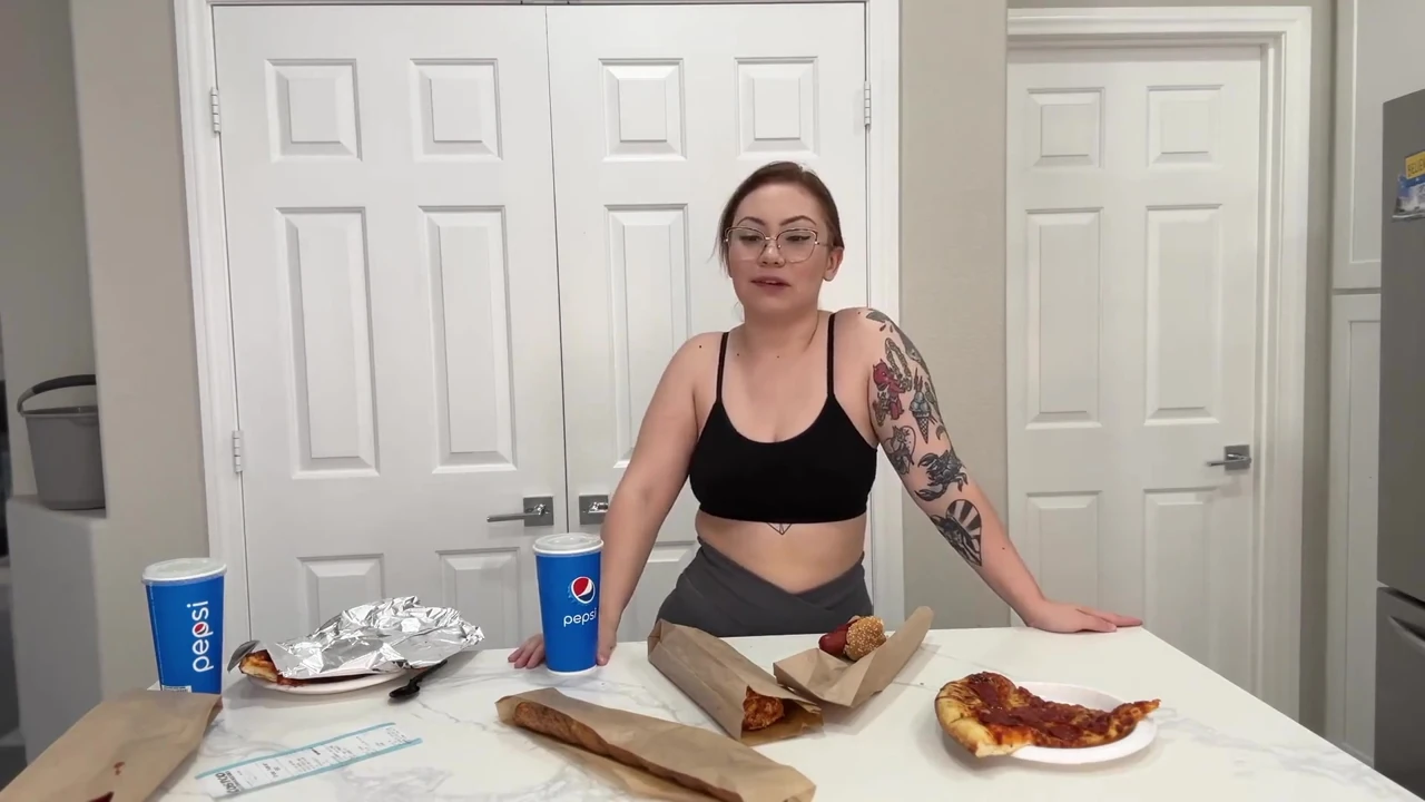 Eating Costco Food Court Food