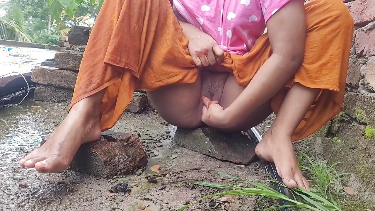 Viral Bangladeshi video: Going to the rooftop in the rain to suck my younger brother's wife's juicy breasts.