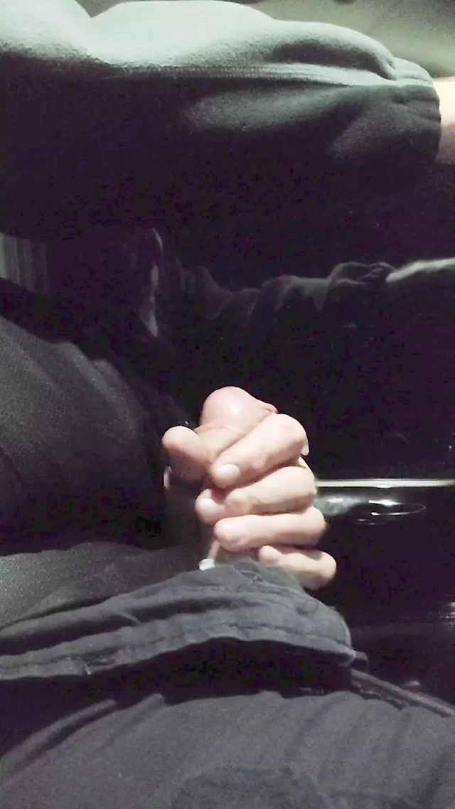 Jerking off While Driving Home