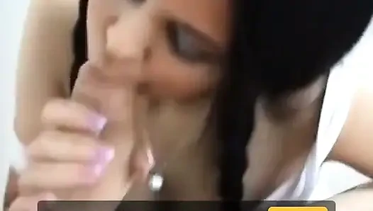 Tina Sucks and Jerks Jay's Dick