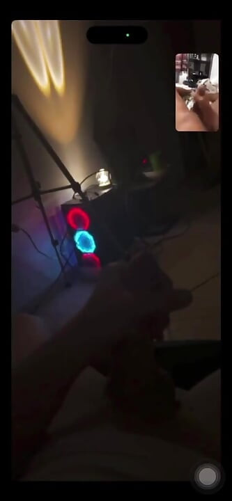 Video Call with Man