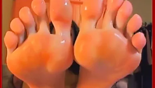 sucking own toes