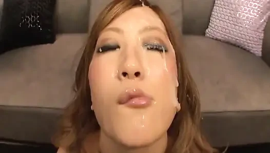 Cumshot Addict Aika. the More She Gets Covered, the More She Wants. - 1