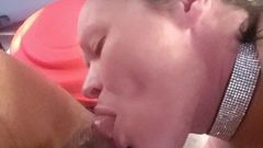 Best backseat blowjob with cum swallow ever!!!