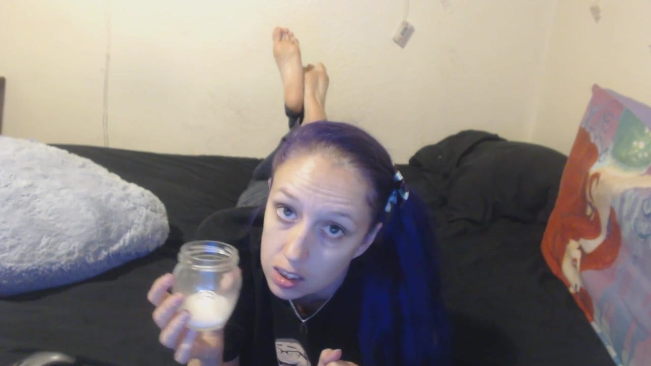 the pose feet cum swallow
