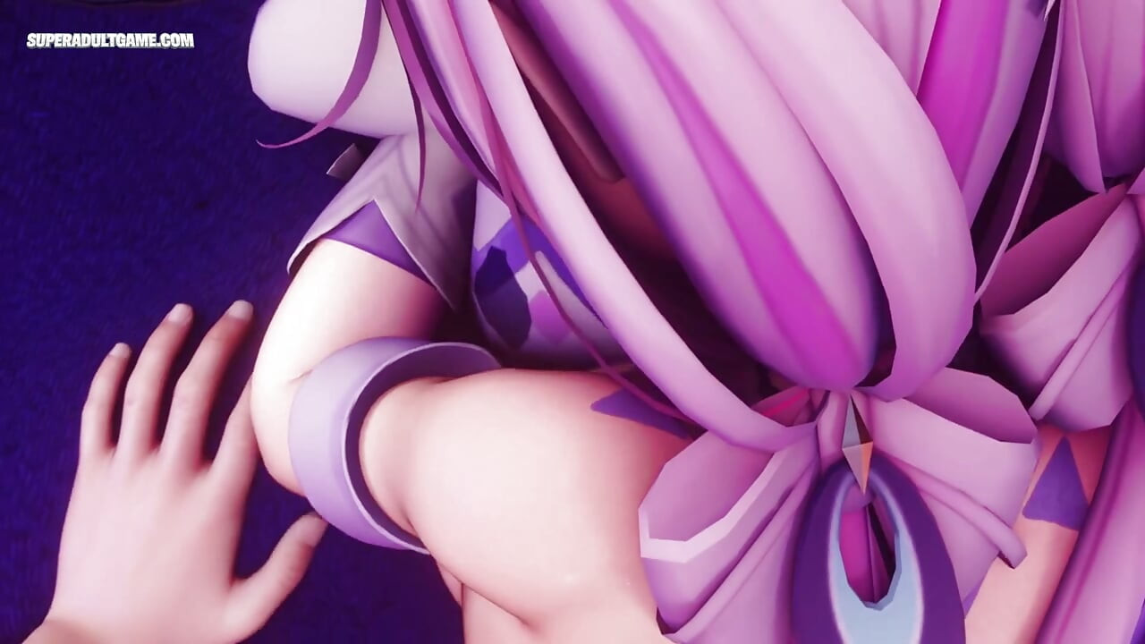 Søt tenåring lager perfekt ahegao-ansikt under hard dyp anal (3D realistisk)