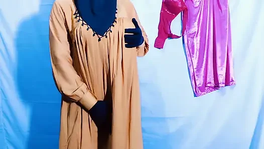 Pakistanlı Müslüman güzellik kraliçesi ev hanımı