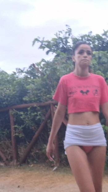 Powerful moment from "Risky handjob for a woman who passed in public!"