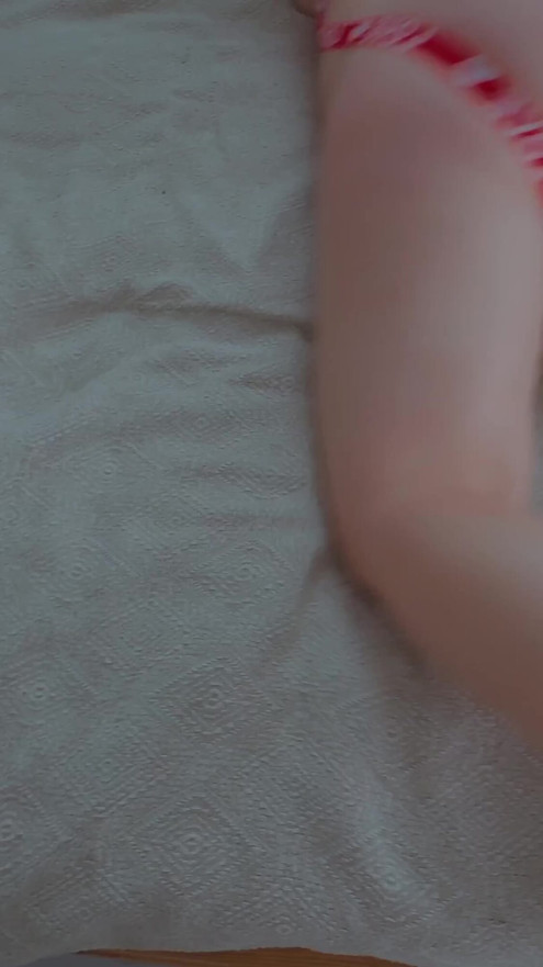 Long and passionate free use sex with chubby wife in beautiful clothes, but she has huge tits | Clip 3