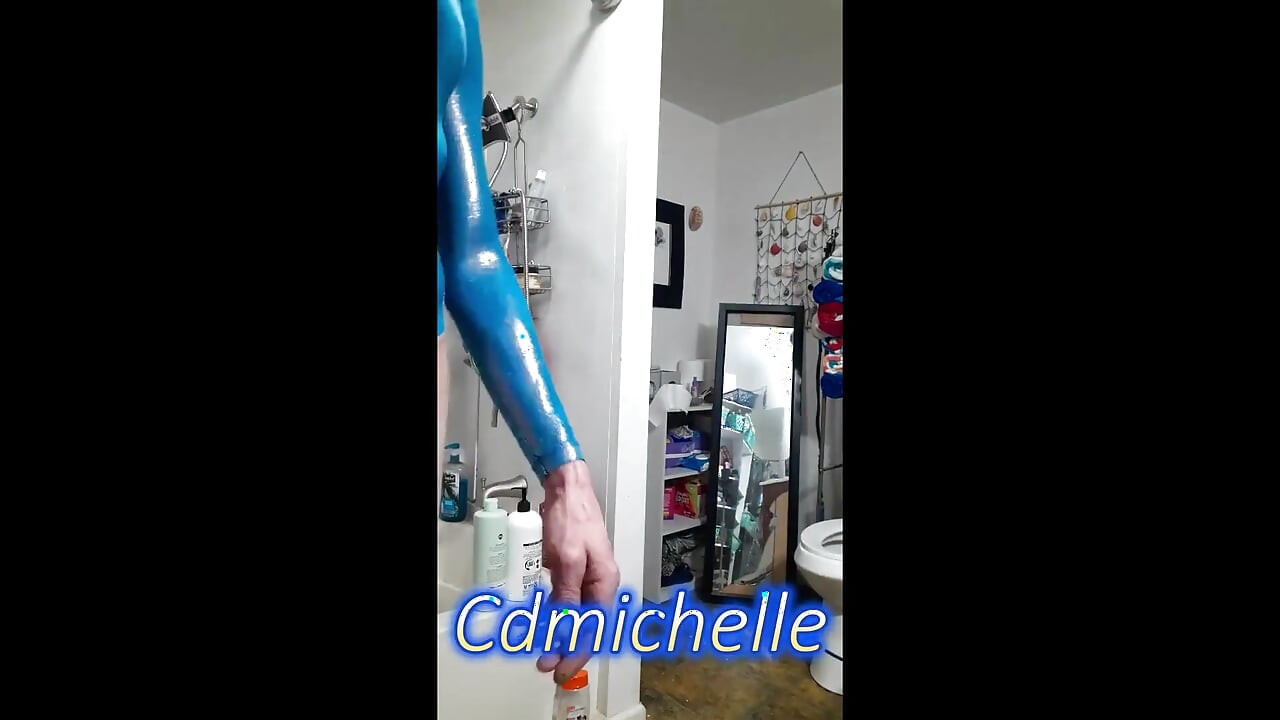 Cdmichelle nosi seksi plavi trikot