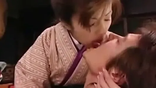 Japanese Step Mom Seduces Boy