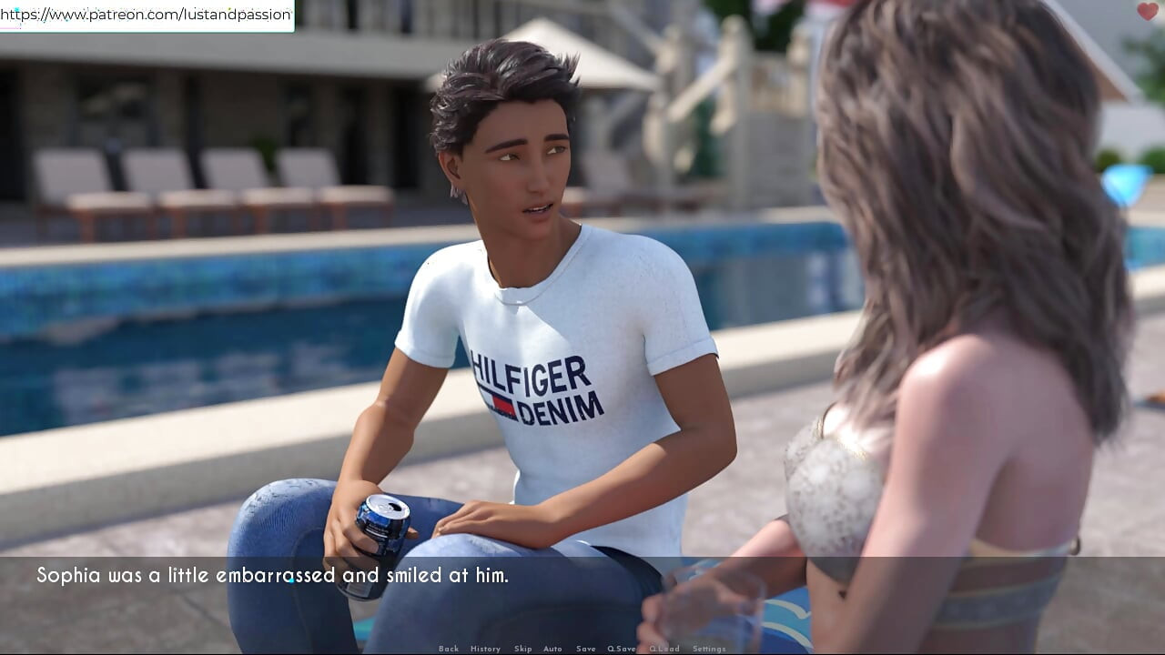 AWAM - ساعد سام صوفيا في العشب وحصل على منظر رائع