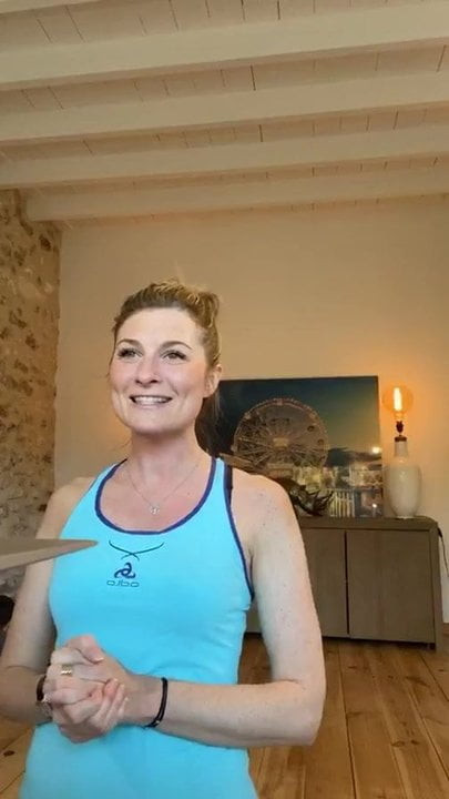 Sandrine Arcizet gym Instagram 31 03 2020