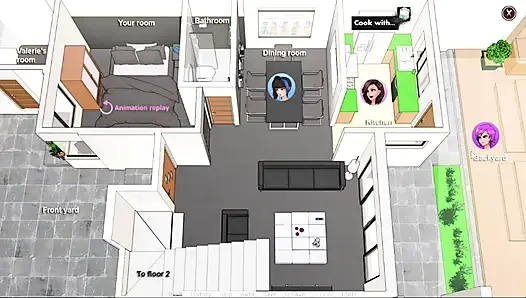 Confined with Goddesses Cap 31 the Return of the Harem with Sex and Sexy Girls