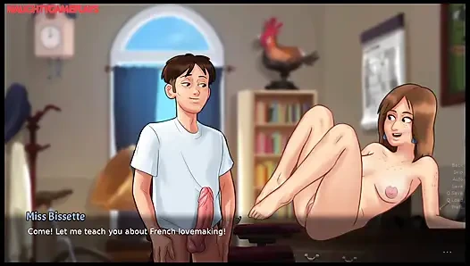 Summertime Saga Part 28 By DarkCookie - Cock-Hungry Mature MILF Loves His Huge Monster Cock