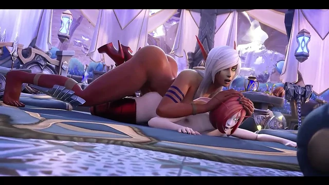 Two Hot Futanari Elfs