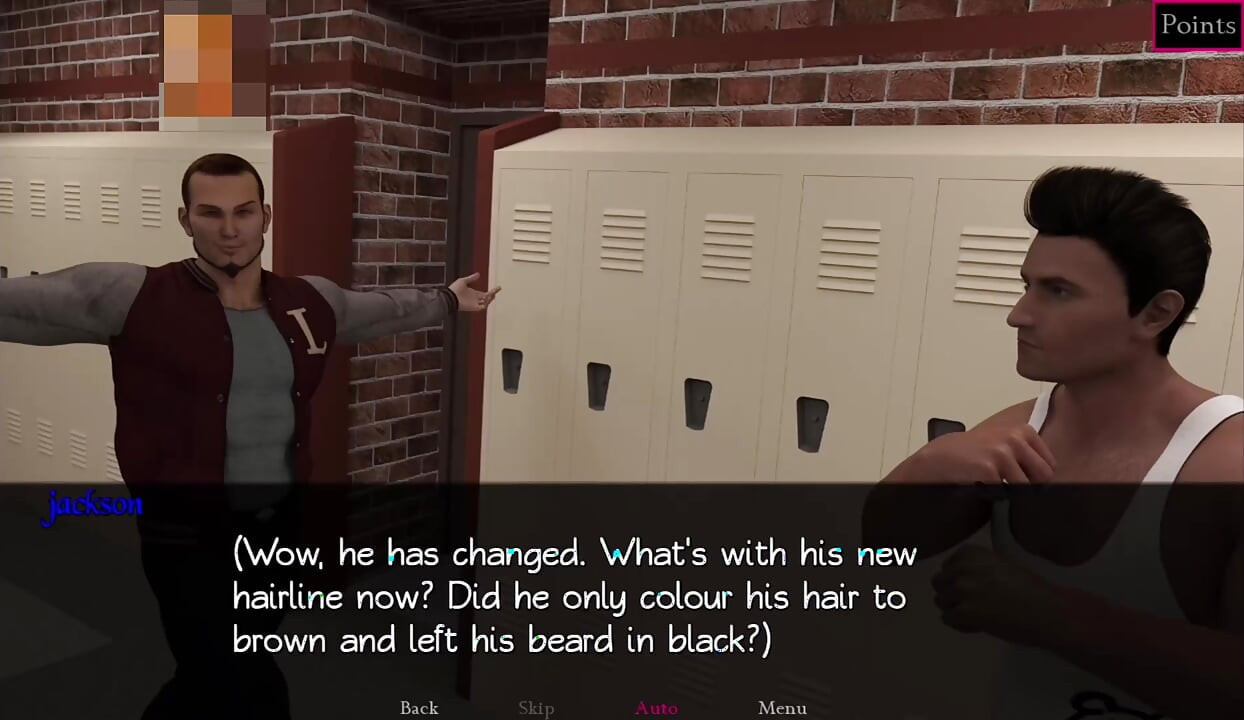 Nerd to alpha #2 - The girl showed her pussy in class