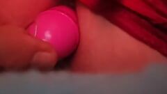 Vibrator egg all the way up your ass