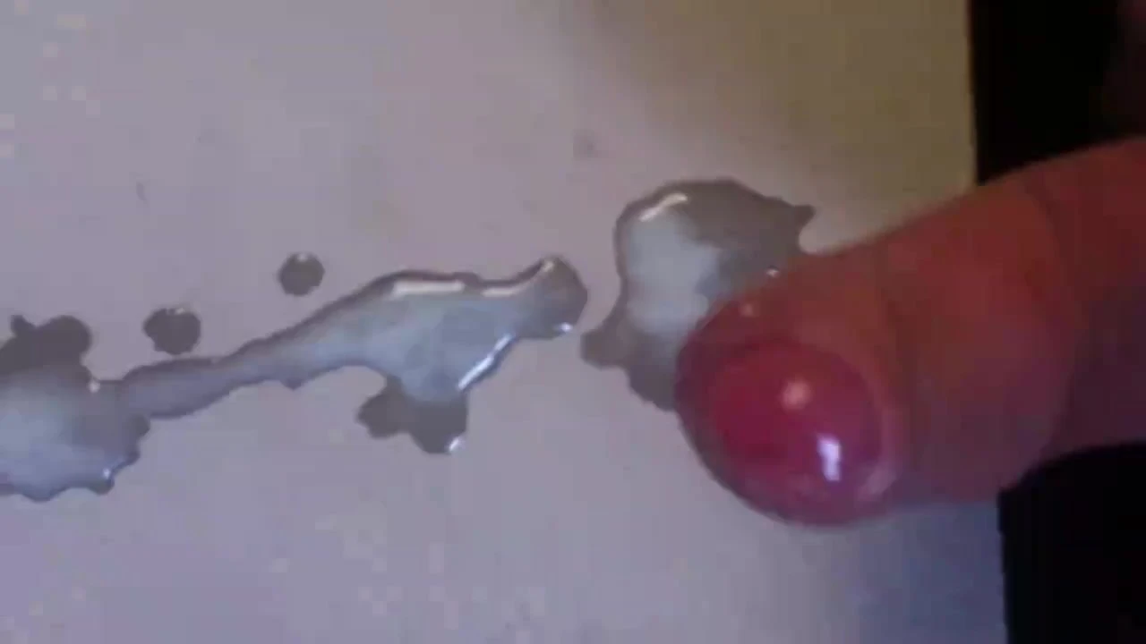 wanking and cumming. Forskin uncut