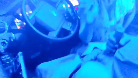 Blowjob in My Truck Cum in Mouth