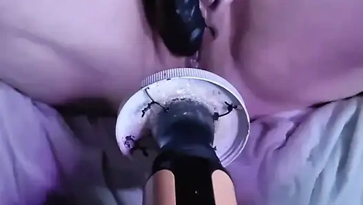 Squirting Skittlez Fucks Her Cunt