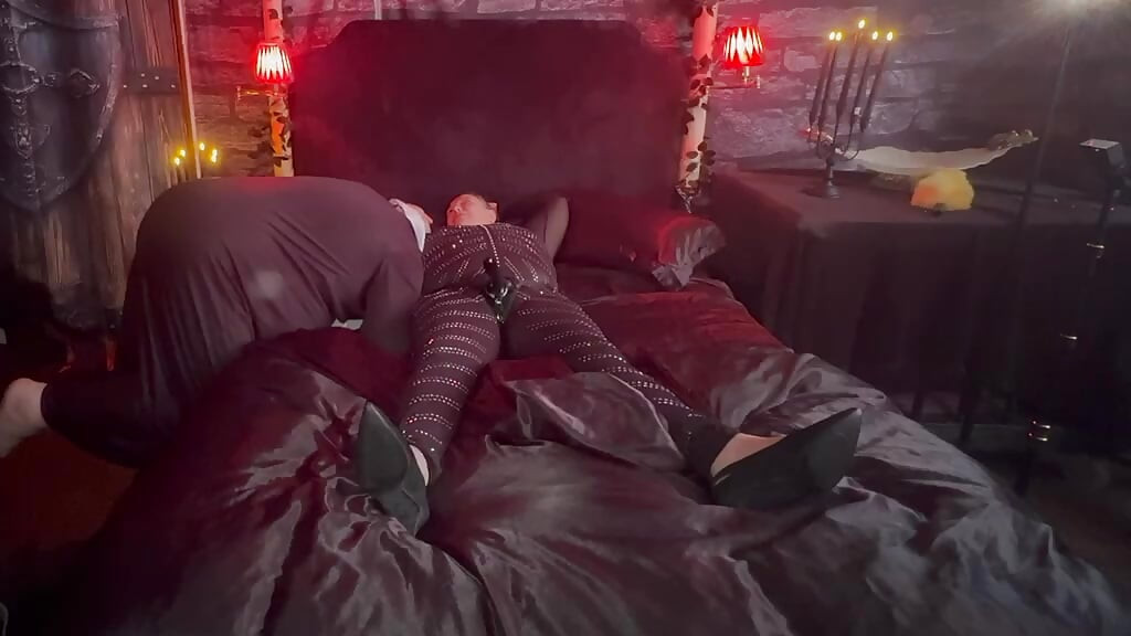 Part 1:- Queen Vampire Turns The Priest into a Cock sucking whore!