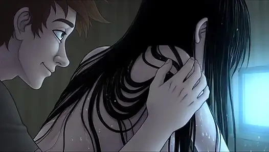 Beautiful Horror Girl Crawled Out of My TV