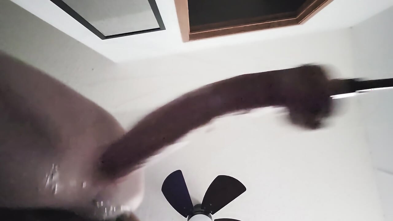Getting railed by fuck machine