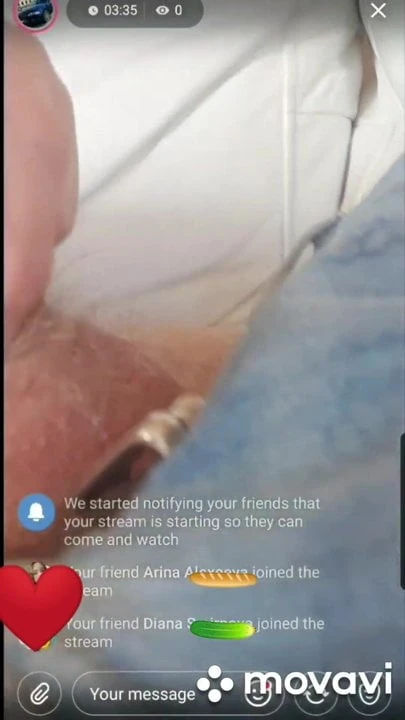 Masturbating live cam cum