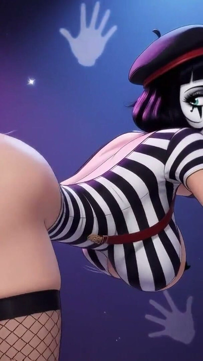 AI-Sexy Mime Tease | Clip 2