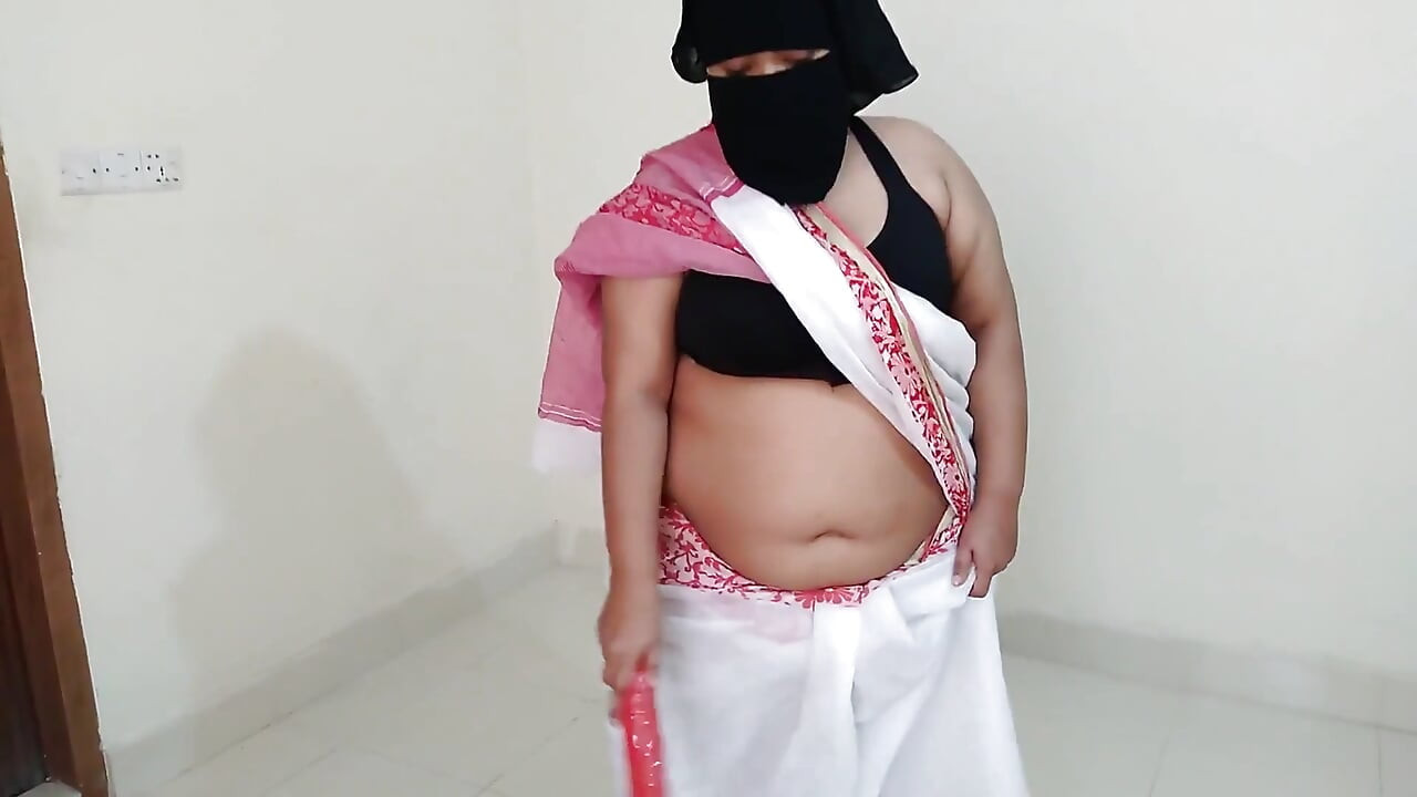 Neighbor Boy Fucks Desi Muslim 55 Year Old While Cleaning House