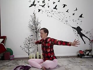 Godin Aurora willows herstellende yoga