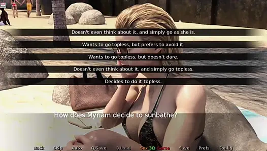 Загорать топлес на пляже - проект Myriam - Жизнь и исследования - E48