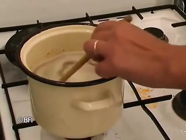 La abuela mamada postre
