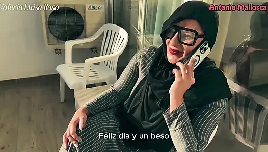 Ateşli müslüman sürtük dersimizi tamamen haram tuttu