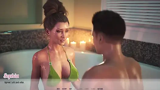 Awam 2 Spicy Up Edition - Dylan Bikin Sophia Mengenang Rahasia Kotornya Di Bak Mandi Air Panas