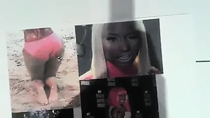 Nicki Minaj'ın göt ayak yüzüne boşalma