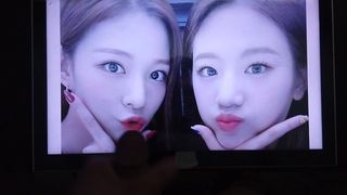 Fromis 9 chaeyoung et gyuri cum tribute 1