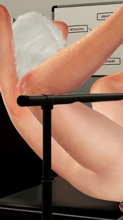 Wet Girl Shinohara Yukako in 3D Hentai Animation In Fuck Machine Pink Dildo and Anal Beans, Double Penetration Squirt | Clip 1
