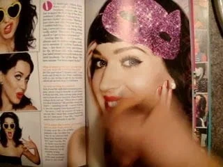 Big Cum Load on Katy Perry Face