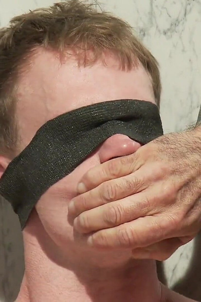 Ethan Hunter: Filthy Slut Services a Cruisy Bathroom Full of Dudes!