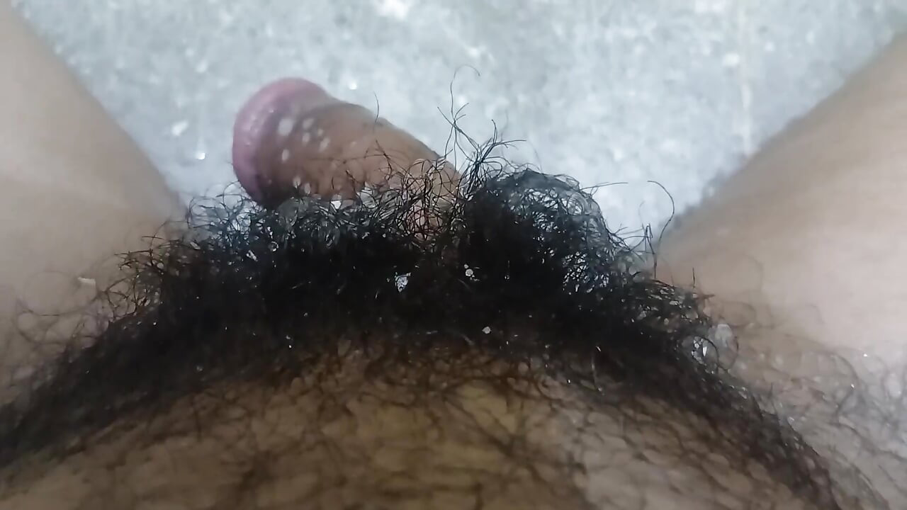 Asia boy in toilet