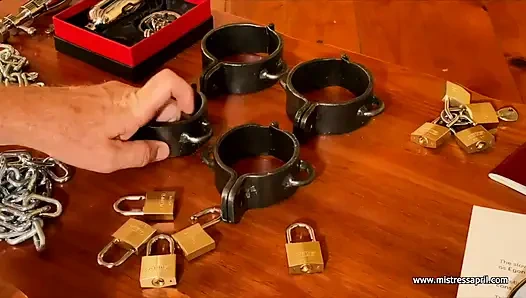 Dominatrix Mistress April - Table Play - the Capture