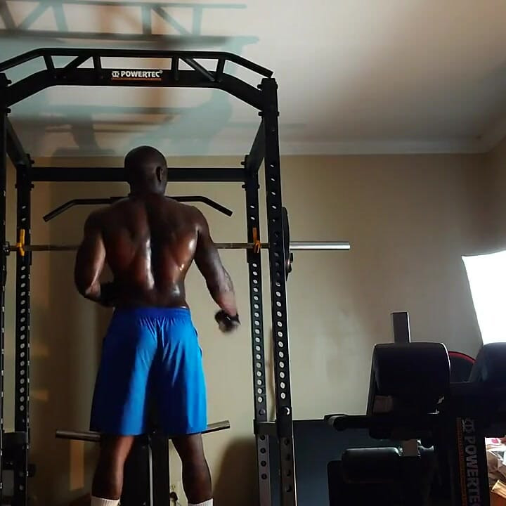 Treino para o dia das pernas