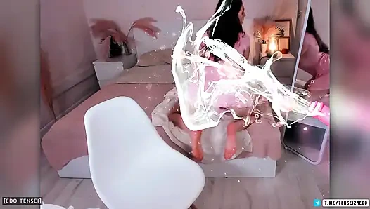 Дикие стоны от интенсивного оргазма знойной сучки Lil_Stephanie