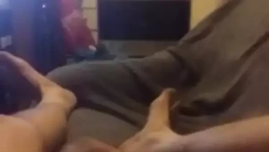 Ich auf Couch